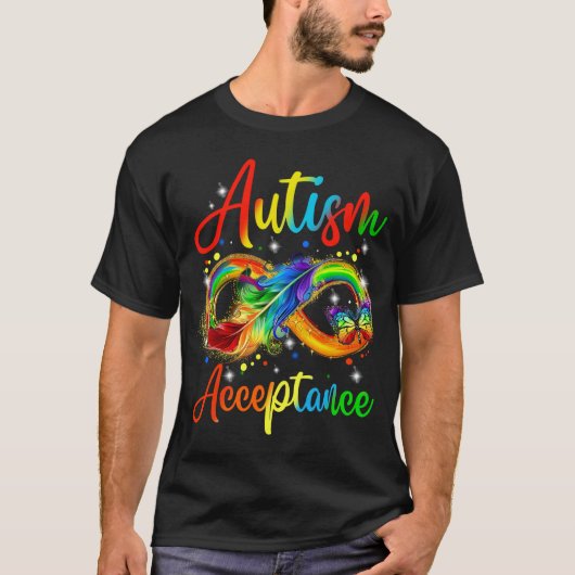 Autismus Akzeptanz T-Shirt (Vorderseite)