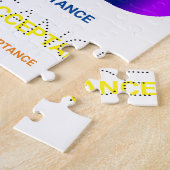 Autismus Akzeptanz unendlich Punkte Puzzle (Seite)