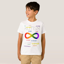 Autismus Akzeptanz unendlich Punkte T-Shirt