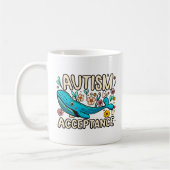 Autismus Akzeptanzwal Kaffeetasse (Links)