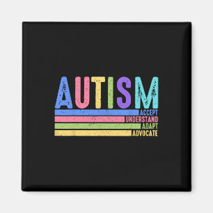 Autismus Akzeptieren Verstehen Anpassen Eintreten Magnet