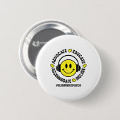 Autismus Akzeptiert Liebe Autismus Bewusstsein Tee Button (Vorne & Hinten)