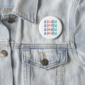 Autismus akzeptiert Liebe verstehen Button (Beispiel)