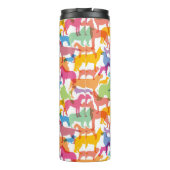 Autismus - Alle verschieden alle gleich Thermosbecher (Rückseite)