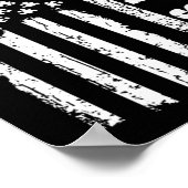 Autismus Amerikanische Flagge Autismus Bewusstsein Poster (Ecke)