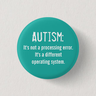 Autismus-Annahme-Knopf: Betriebssystem Button
