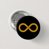 Autismus-Annahme-Logo Button (Vorne & Hinten)