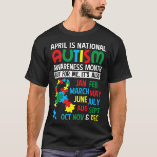 Autismus-April ist nationaler Monat der Autismusau T-Shirt