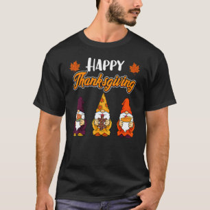 Autismus-Asd-Bewusstseins-Puzzle-Gnom-Herbst-Thank T-Shirt