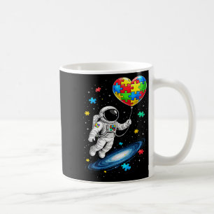 Autismus Astronaut Luftballon Autismus-Bewusstsein Kaffeetasse