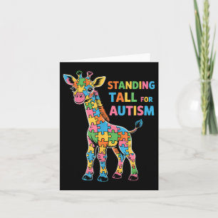 Autismus Aufklärung Monat April Puzzle Annahme &am Karte