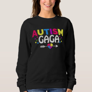Autismus Aufklärung Monat Familie Matching Niedlic Sweatshirt