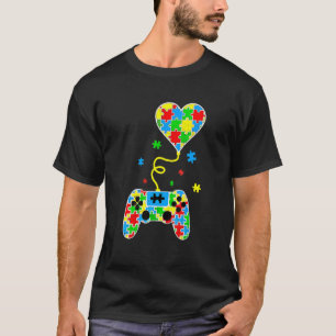Autismus Aufklärung Monat Gewitter Autismus Herzvi T-Shirt