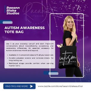 Autismus-Aufklärungs-Tasche Tasche