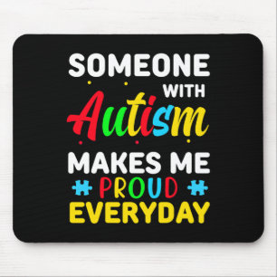 Autismus-Aufklärungstag Autismus Macht Mich Stolz Mousepad