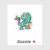 Autismus Autistic Dinosaurier Sticker (Blatt)