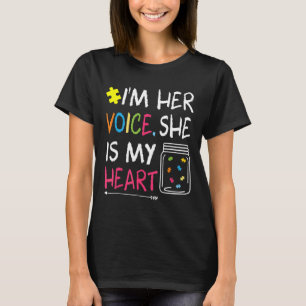 Autismus-Autistisch Im ihrer Stimme ist sie mein H T-Shirt