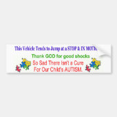 Autismus-Autoaufkleber Autoaufkleber (Vorne)