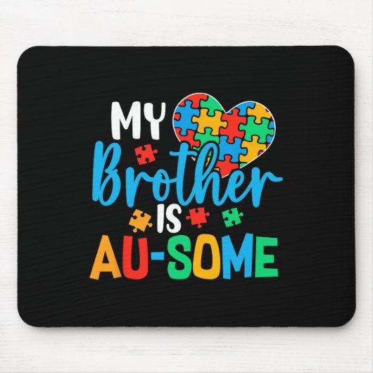 Autismus Awareness Autismus Squad Unterstützung Ph Mousepad (Vorne)