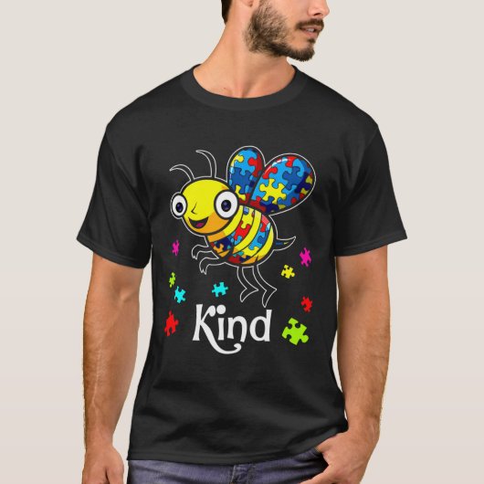 Autismus Awareness Bekind T-Shirt (Vorderseite)