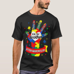 Autismus Awareness Boy Kinder Bruder Puzzle T-Shirt