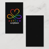 Autismus Awareness Boys Mädchen Autistische Kinder Visitenkarte (Vorne/Hinten)