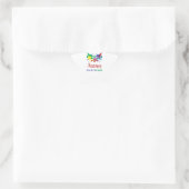 Autismus Awareness Butterfly Stern-Aufkleber (Tasche)