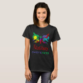 Autismus Awareness Butterfly T-Shirt (Vorne ganz)