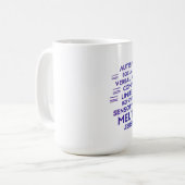 Autismus Awareness Classic Tasse (Vorderseite Links)