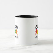Autismus Awareness Coffee Tasse (Zentrum)