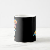 Autismus Awareness Dinosaurier Kaffeetasse (Mittel)