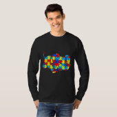 Autismus Awareness Elephant Gift T-Shirt (Vorne ganz)