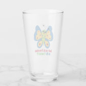 Autismus Awareness Glass Glas (Rückseite)