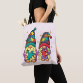 Autismus Awareness Gnome Couple Tasche (Von Nahem)