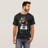 Autismus Awareness Goofy Hat T-Shirt (Vorne ganz)