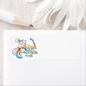 Autismus Awareness Montag Rücksendeadresse Label (Insitu)