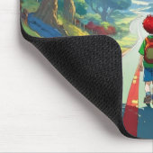 Autismus Awareness Mousepad (Ecke)