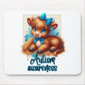 Autismus Awareness Mousepad (Vorne)