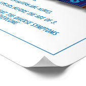 Autismus Awareness Poster (Ecke)