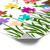 Autismus Awareness Poster (Ecke)