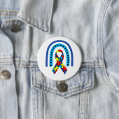 Autismus Awareness Ribbon Button (Beispiel)