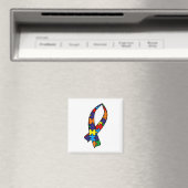 Autismus Awareness Ribbon Magnet (In Situ (Geschirrspüler))
