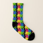 Autismus Awareness Socks Socken (Rechts - Außen)