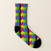 Autismus Awareness Socks Socken (Links - Innen)