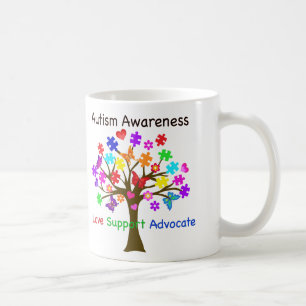 Autismus Awareness Tree Kaffeetasse