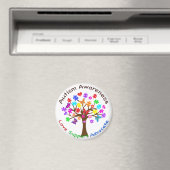 Autismus Awareness Tree Magnet (In Situ (Geschirrspüler))