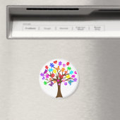Autismus Awareness Tree Magnet (In Situ (Geschirrspüler))
