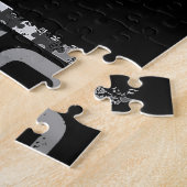 Autismus Awareness Vater USA Flag Tag Puzzle (Seite)