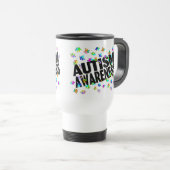 Autismus Awarness Reisebecher (VorderseiteRechts)