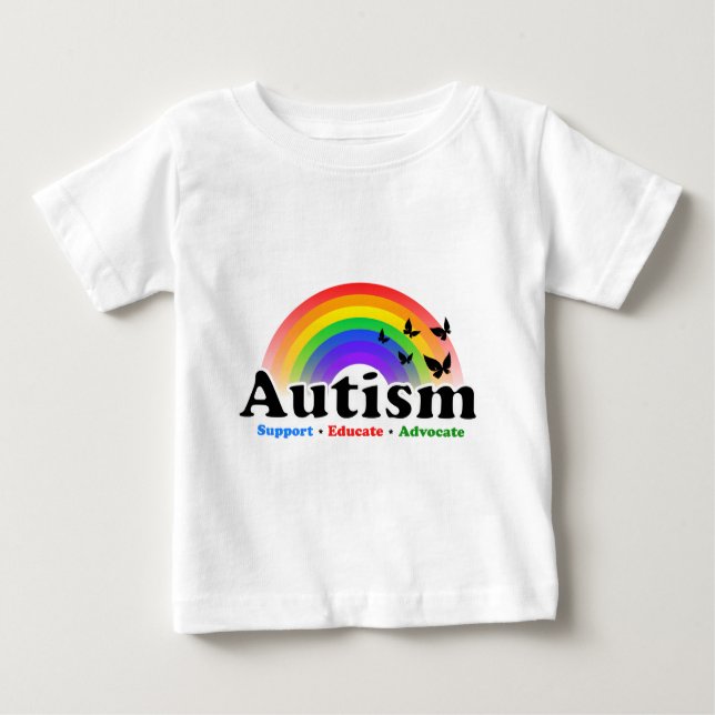 Autismus Baby T-shirt (Vorderseite)